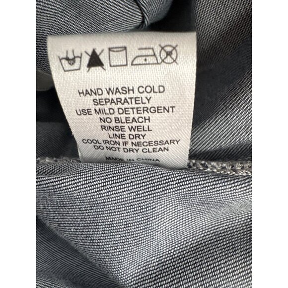 S.I.L.K. Metallic Silver Moto Jacket Women’s size Medium faux leather - Picture 8 of 10